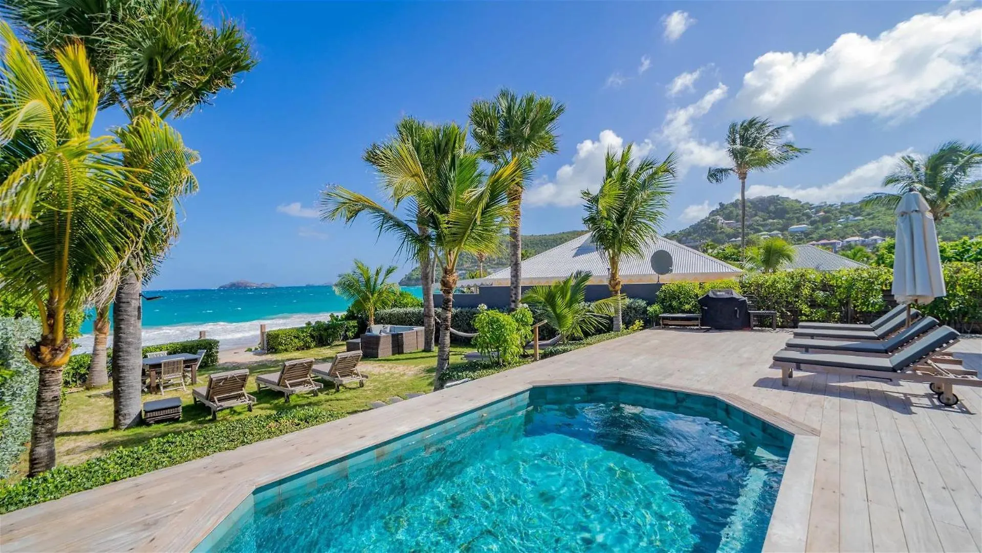 3BR Charming Seaside Villa With Private Pool غوستافي سانت بارتيليمي